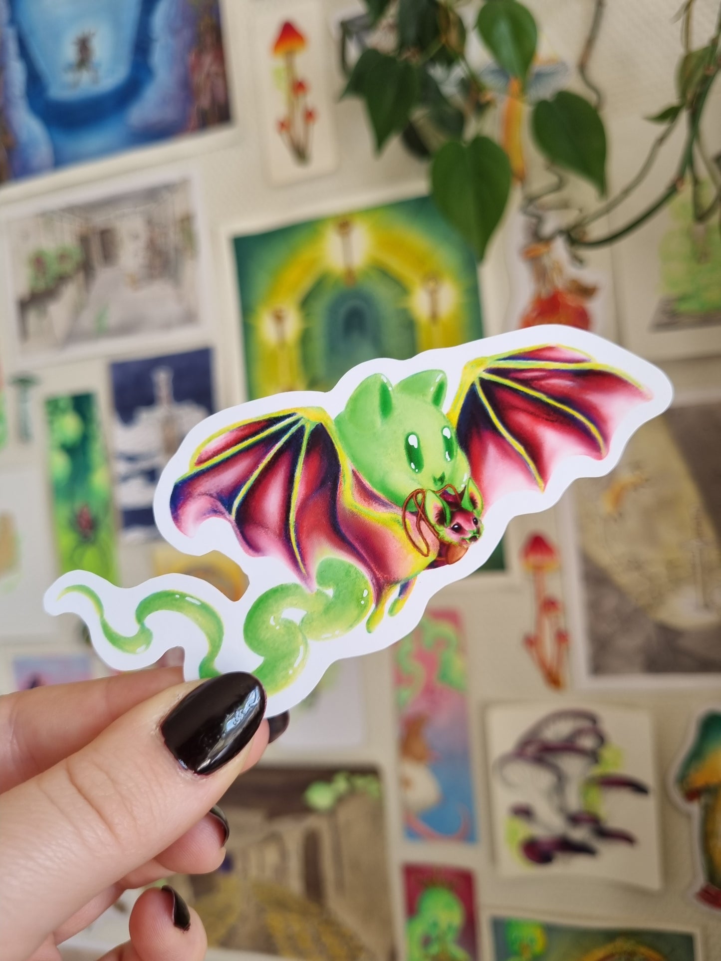 Oru’s Nocturnal Flight - Sticker