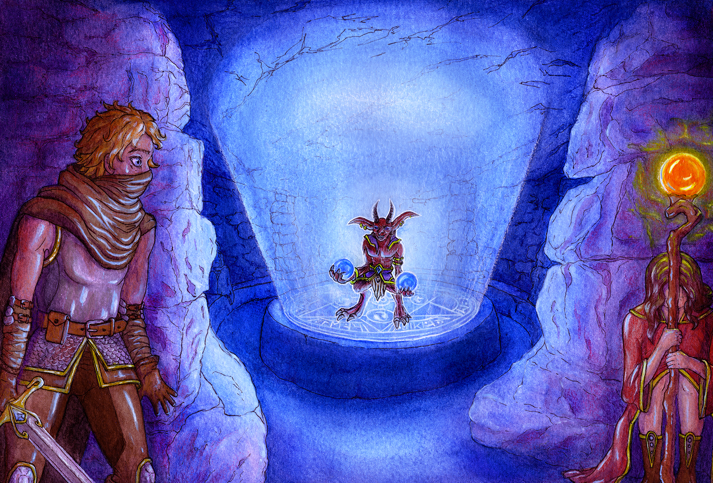 The echo of lost arcana - Print